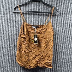 Esmara Camisole Heidi‎ Klum Womens Size 4 Brown Fashionable Tank Top Shirt